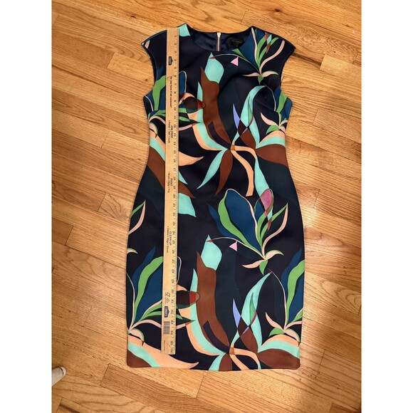 Ted Baker London Adilyyn Supernatural Structure Bodycon Dress Ted's Size 3 M - Picture 7 of 10